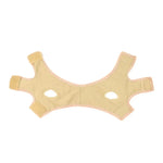 Lycra Flesh Color Breathable Skin Care And Lift Reduce Double Chin Mask Face Belt, Size: L, Size: L