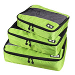 3 PCS / Sets Multi-function Football Texture 210D Polyester Waterproof Travel Clothes Underwear Storage Bag