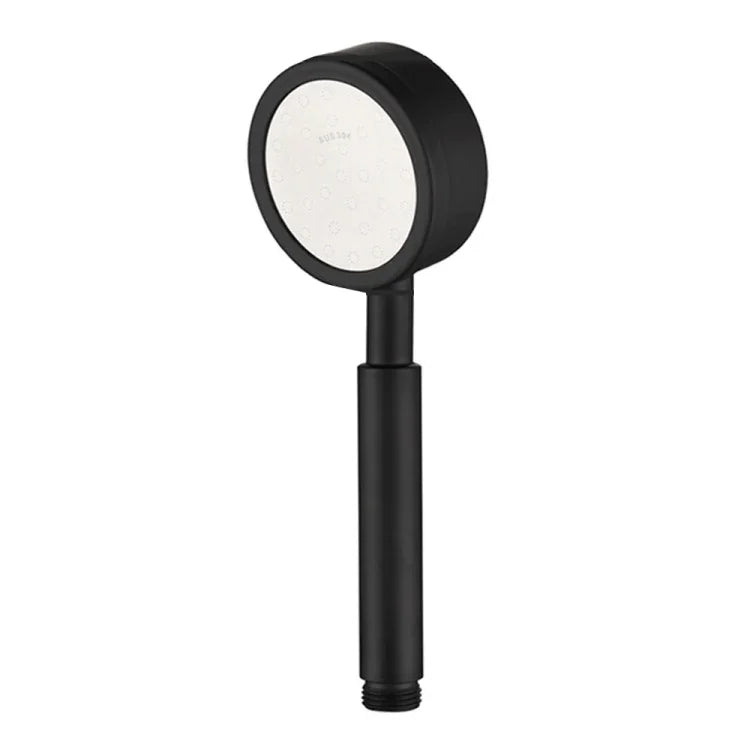 Removable and Washable 304 Stainless Steel Round Pressurized Handheld Shower Head, Size: 80mm, Pattern K