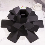 Surprise Hexagon Blooming DIY Handmade Album Creative Photo Box Star Gift Box, Handmade Album
