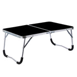 Rubber Mat Adjustable Portable Laptop Table Folding Stand Computer Reading Desk Bed Tray, Rubber Mat (Marble), Rubber Mat