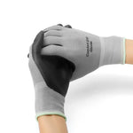 Comfortable Non-slip Wear-resistant Nitrile Rubber Electrician Working Gloves, Size: L, L