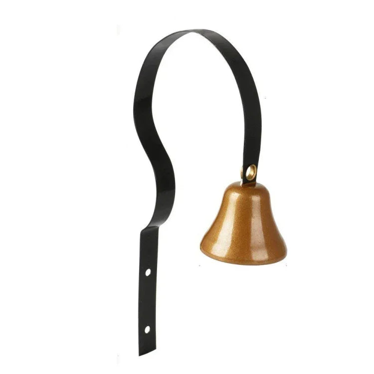 Retro Christmas Bell Metal Wall Bells Pet Dog Training Doorbell Home Decor