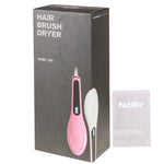 Handheld Innovative Hair Straightener Comb with LCD Temperature Display, EU Plug