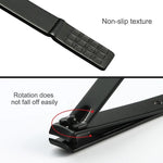 12 in 1 Advanced Stainless Nail Care Clipper Pedicure Manicure Kits with Leather Case, Red+Black