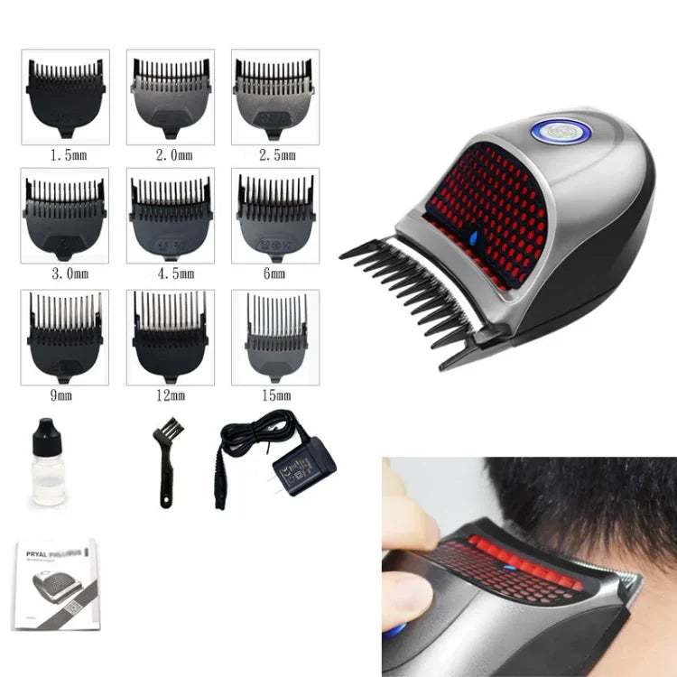 HJ-2018 Men Electric Shaver Fader Self-help Hair Clipper, Standard Version, CN Plug, Standard Version