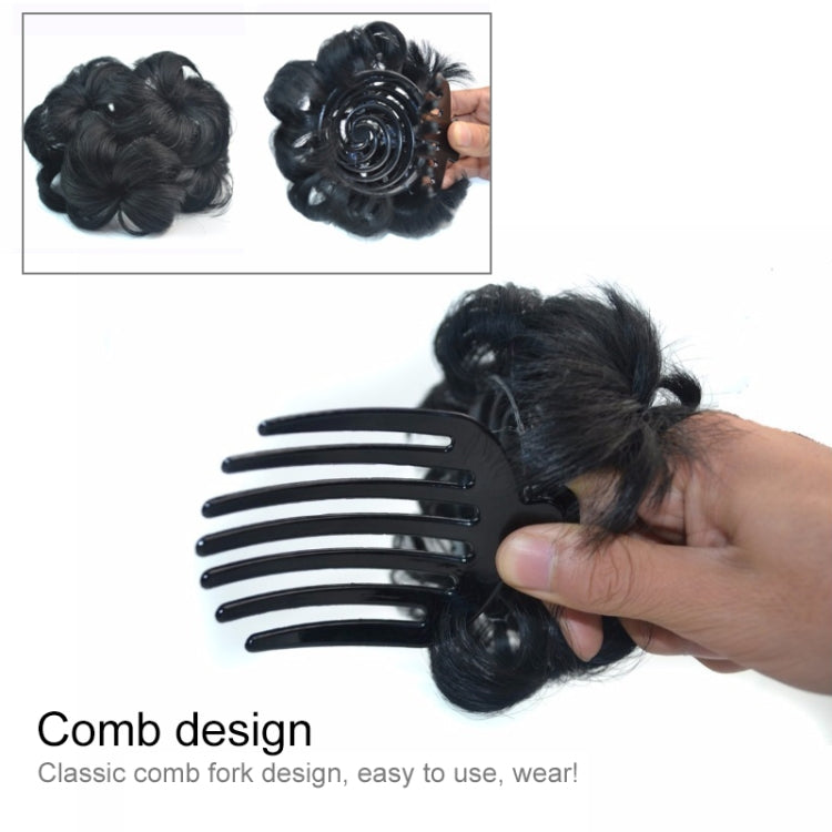Wig Ball Head Flower Hairpin Hair Bag Wig Headband for Bride, 2M33#, BUG#, 1#, 2#, 33#, 0906#, 73C#, 2M30#, 04C#