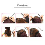 Natural Long Straight Hair Ponytail Bandage-style Wig Ponytail for Women，Length: 75cm, 75cm