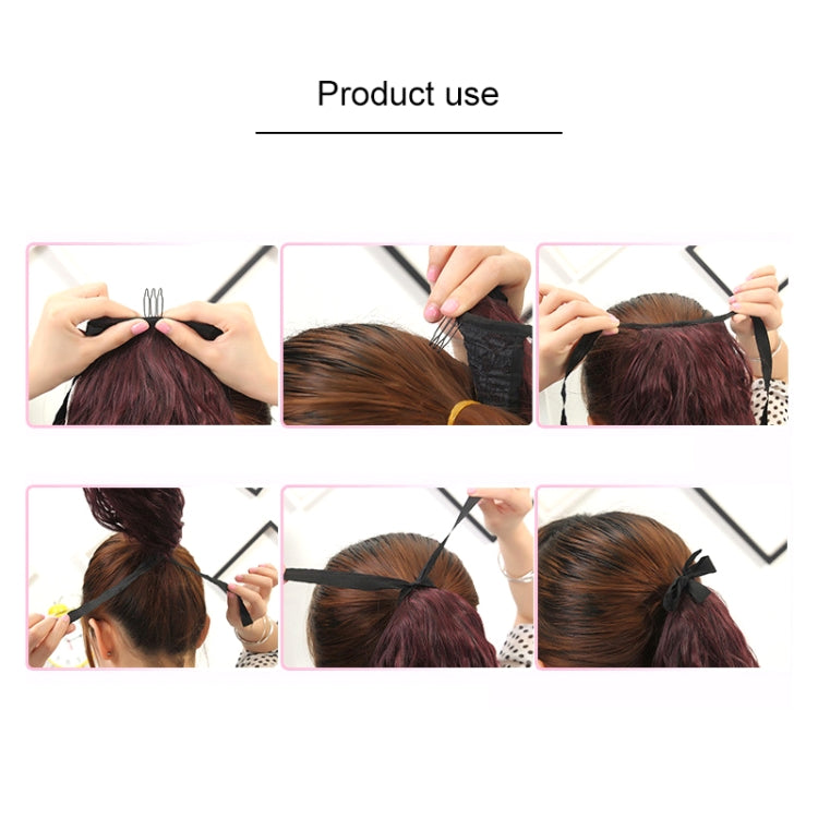 Natural Long Straight Hair Ponytail Bandage-style Wig Ponytail for Women，Length: 75cm, 75cm