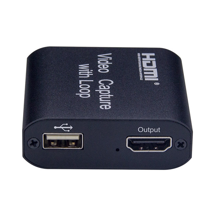 USB 2.0 to HDMI 4K HD Video Capture with Loop