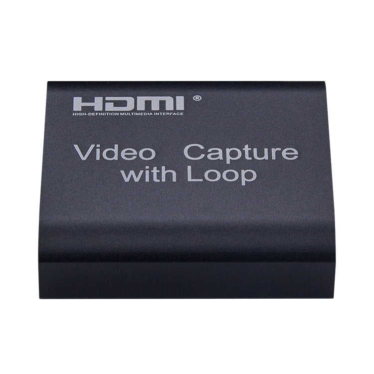 USB 2.0 to HDMI 4K HD Video Capture with Loop