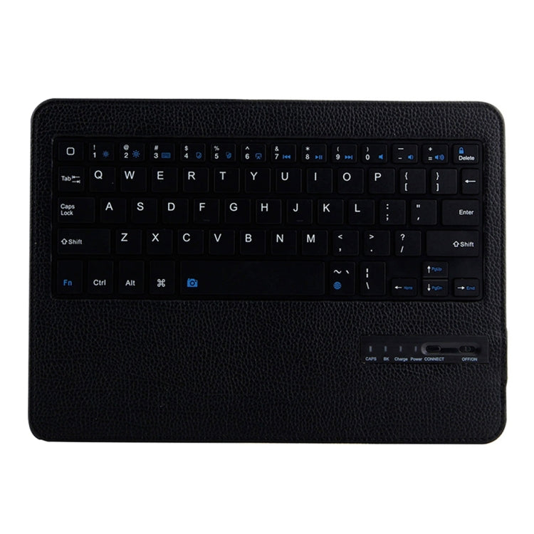 IP011 Detachable Bluetooth 3.0 ABS Keyboard + Litchi Texture Leather Tablet Case for iPad Pro 11 inch (2018), with Sleep Function, IP011