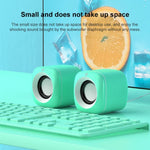 A1 USB Wire-controlled 9D Subwoofer Sound Mini Wired Speaker, Premium Version, Premium Version