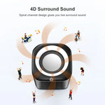 A1 USB Wire-controlled 9D Subwoofer Sound Mini Wired Speaker, Premium Version, Premium Version