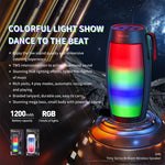 WEKOME D40 5W Sound Pulse Colorful Bluetooth Speaker, D40 (White), D40 (Black)