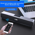 YINDIAO A36 Bluetooth 5.0 Smart Subwoofer Computer Wireless Bluetooth Speaker, Bluetooth Standard Version, Bluetooth Standard Version(Black)