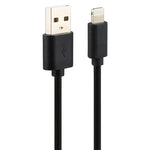 LZ-728 2 in 1 18W QC 3.0 USB Interface Travel Charger + USB to 8 Pin Data Cable Set, EU Plug, Cable Length: 1m, with 8 Pin Cable