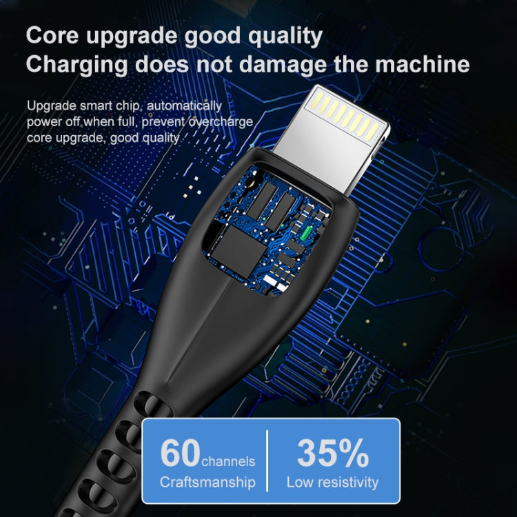 awei CL-115L 1m 2.4A USB to 8 Pin Charging Cable