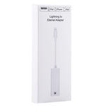 NK107A1 8 Pin to RJ45 Ethernet LAN Network Adapter Cable for iPhone / iPad Series, Total Length: 16cm
