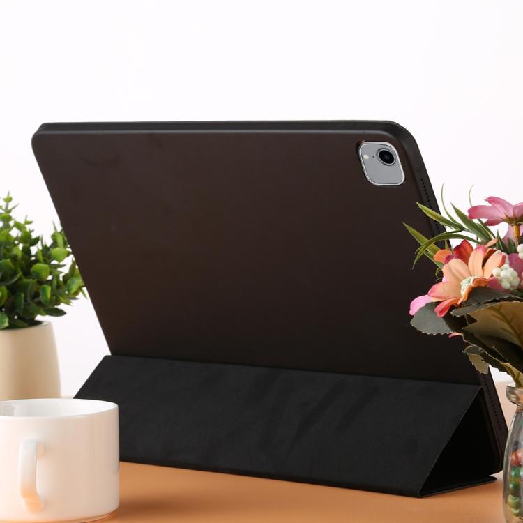 Horizontal Flip Solid Color Leather Case for iPad Pro 12.9 inch (2018), with Three-folding Holder & Wake-up / Sleep Function, For iPad Pro 12.9 inch (2018)