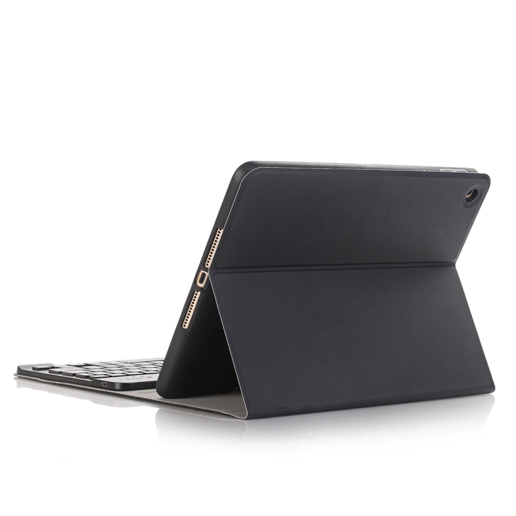 A102B For iPad 10.2 inch 2019 Ultra-thin Detachable Bluetooth Keyboard Leather Tablet Case with Stand & Pen Slot Function, A102B Black, A102B Gold, A102B Blue, A102B Rose Gold