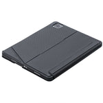 T129-AS For iPad Air 13 2025 / Pro 12.9 2022 / 2021 / 2020 / 2018 Touch Backlight Split Type Bluetooth Keyboard Leather Case, T129-AS