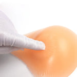 AS3 Spiral Shape Postoperative Rehabilitation Fake Breasts Silicone Breast Pad Nipple Cover 260g/Left, 260g/Left