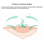 AS8 Spiral Shape Postoperative Rehabilitation Fake Breasts Silicone Breast Pad Nipple Cover 500g/Left, 500g/Left