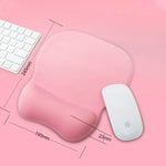 MONTIAN MF-01 Oval Slow Rebound Memory Cotton Soft Bracer Mouse Pad