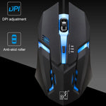 Chasing Leopard K2 USB LED Backlight 1600DPI Three-speed Adjustable Wired Optical Gaming Mouse, Length: 1.3m, K2