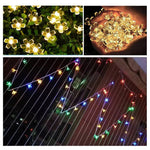 3m 20 LEDs Cherry Blossom  Holiday Decorative Light, Battery Powered , 3m Colorful Light, 3m Warm White Light
