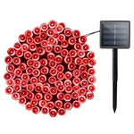 200 LEDs Outdoor Waterproof Christmas Festival Decoration Solar Lamp String, Length: 22m
