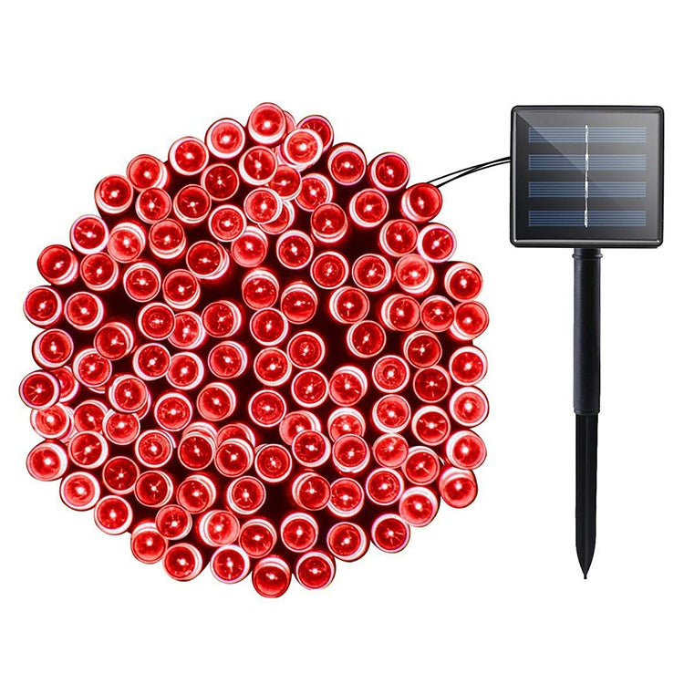200 LEDs Outdoor Waterproof Christmas Festival Decoration Solar Lamp String, Length: 22m