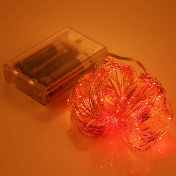 100 LEDs SMD 06033 x AA Batteries Box Fairy Lamp Decorative Light, DC 5V, 10m Red Light, 10m White Light, 10m Warm White, 10m Yellow Light, 10m Blue Light, 10m Colorful Light, 10m Pink Light, 10m Green Light, 10m Purple Light