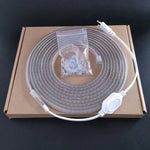 10m SMD 2835 1200 LEDs Strip Light, AC 220V-240V, EU Plug, 10m