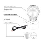 7 Color Discoloration Creative Visual Stereo Lamp Desk Lamp Night Light, Giraffe Style