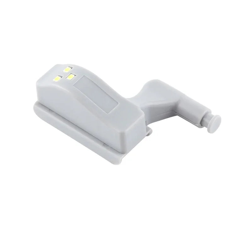 0.3W Universal Inner Hinge LED Sensor lamp Cupboard 3 LEDs Night light Auto ON/OFF Bulb, 1 PCS White Light, 1 PCS Warm White