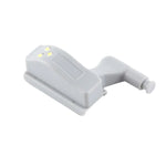 10 PCS 0.3W Universal Inner Hinge LED Sensor lamp Cupboard 3 LEDs Night light Auto ON/OFF Bulb, 10 PCS White Light, 10 PCS Warm White