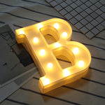 Dry Battery Powered Warm White Standing Hanging LED Holiday Light, A, N, O, B, P, C, Q, D, E, R, F, G, T, U, I, V, J, W, K, X, L, Z, M