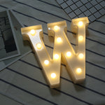 Dry Battery Powered Warm White Standing Hanging LED Holiday Light, A, N, O, B, P, C, Q, D, E, R, F, G, T, U, I, V, J, W, K, X, L, Z, M