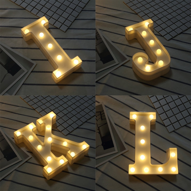 Dry Battery Powered Warm White Standing Hanging LED Holiday Light, N, A, O, B, C, P, D, Q, E, R, F, G, T, U, I, V, J, W, X, K, L, M, Z