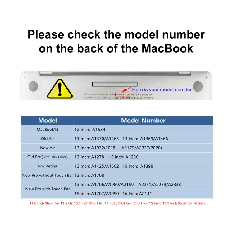 ENKAY for Apple MacBook Pro 13.3 inch (A1706/A1708/A1989/A2159) HD PET Screen Protector, For MacBook Pro 13.3 inch (A1706/A1708/A1989/A2159)