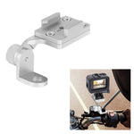 RUIGPRO Motorcycle Handlebar Alloy Phone Bracket for GoPro, Insta360, DJI and Other Action Cameras