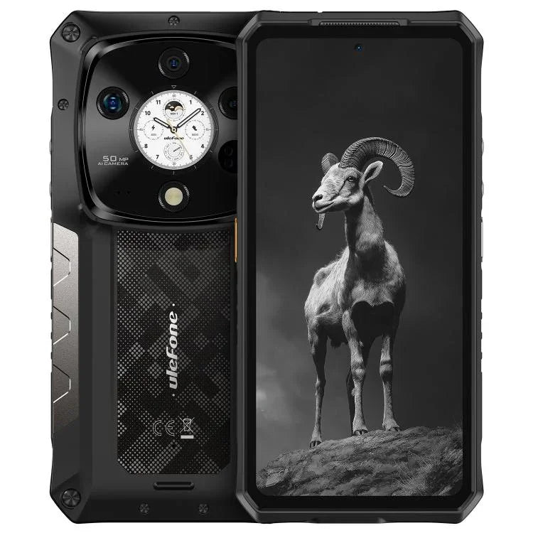 Ulefone Armor 28 Pro Rugged Phone, 16GB+512GB, Night Vision, 10600mAh, 6.67 inch + 1.04 inch Android 15 MediaTek Dimensity 7300 Octa Core, Network: 5G, NFC