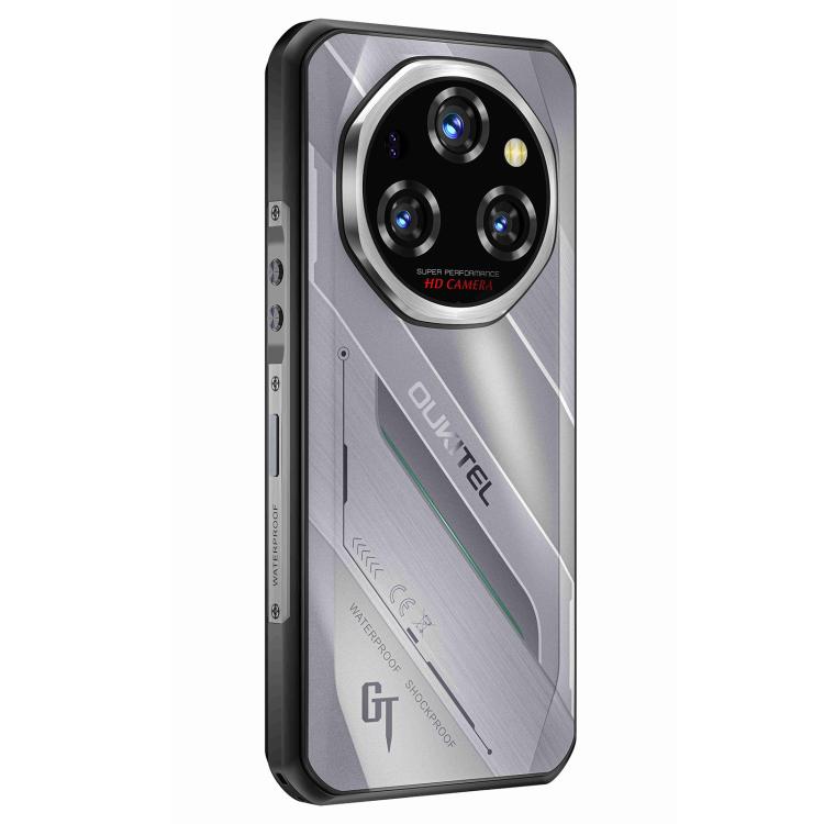 Oukitel WP62 Rugged Phone, 12GB+512GB, 108MP Camera, Fingerprint Identification, 6.6 inch Android 15 MediaTek Dimensity 7025 Octa Core, NFC, OTG, Network: 5G, 12GB+512GB
