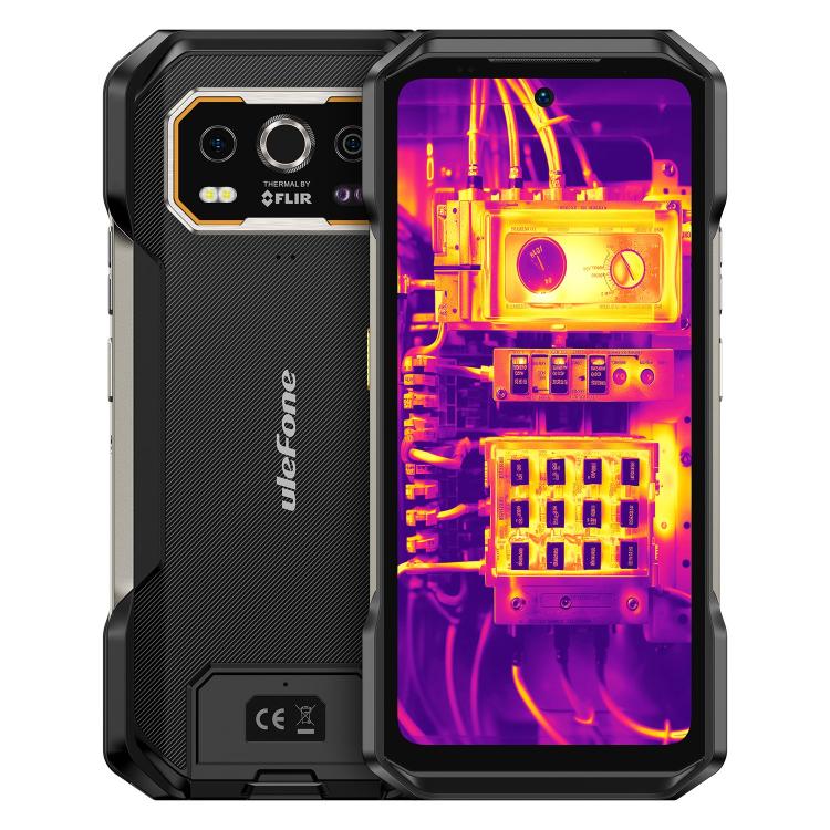 Ulefone Armor 27T Pro+ Rugged Phone, FLIR 3.5 Thermal Imaging, 12GB+256GB, Night Vision, 10600mAh, 6.78 inch Android 15 MediaTek Dimensity 6300 Octa Core, Network: 5G, NFC, Armor 27T Pro+