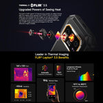 Ulefone Armor 27T Pro+ Rugged Phone, FLIR 3.5 Thermal Imaging, 12GB+256GB, Night Vision, 10600mAh, 6.78 inch Android 15 MediaTek Dimensity 6300 Octa Core, Network: 5G, NFC, Armor 27T Pro+