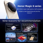 Honor Magic8, 16GB+512GB, Screen Fingerprint, 6.58 inch MagicOS 10.0 / Android 16 Snapdragon 8 Elite Gen 5th Octa Core, Network: 5G, NFC, OTG, 16GB+512GB