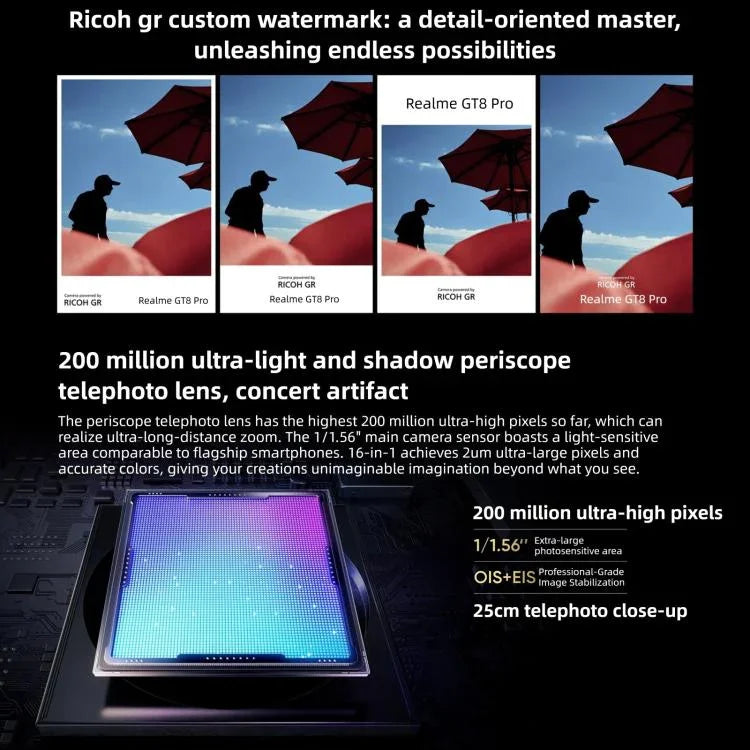 Realme GT8 Pro, 16GB+1TB, 6.79 inch Realme UI 7.0 Snapdragon 8 Elite Gen 5 Octa Core, NFC, Network: 5G, 16GB+1TB, Realme GT8 Pro, 16GB+1TB