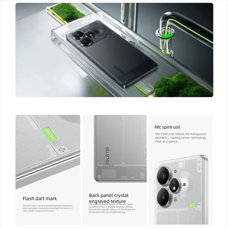Realme Neo7 Turbo, 12GB+256GB, 6.8 inch Android 15 / Realme UI 6.0 MediaTek Dimensity 9400e Octa Core, NFC, Network: 5G, Support Google Play, 12GB+256GB